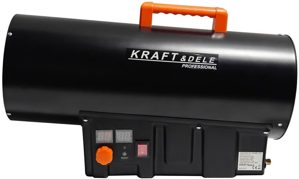 Tun de caldura gaz 40kw ,display programabil cu reductor roti KD11701