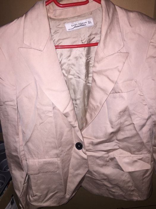 Sacou din in Zara Woman Limited edition, nou, mar. 38