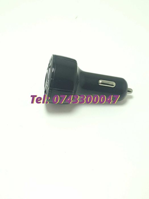 Incarcator Universal Masina Auto 4 Porturi Bricheta Usb Qc Fastcharge