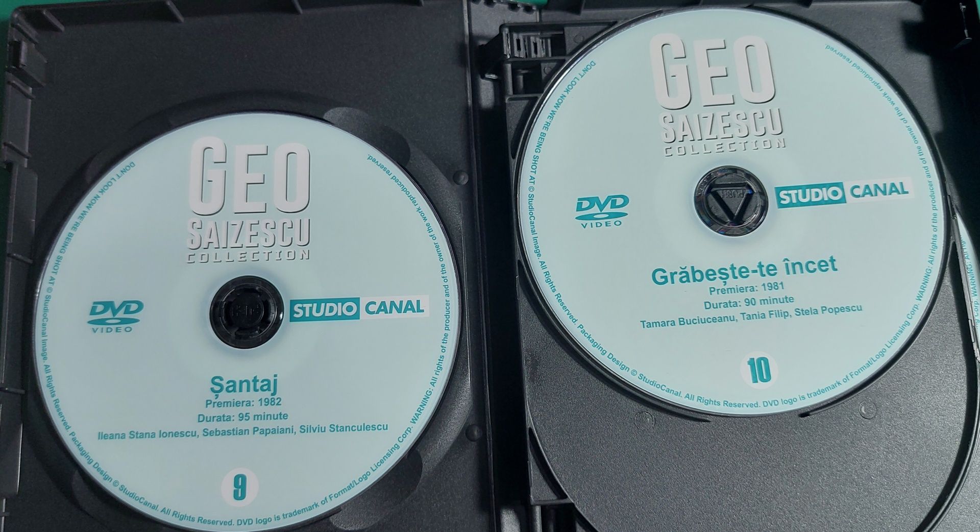 Colectia Geo Saizescu - 8 DVD - Volumul 2