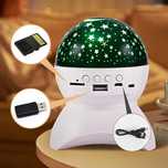 Нощна лампа,звезден прожектор с LED, bluetooth, USB и музикален плейър