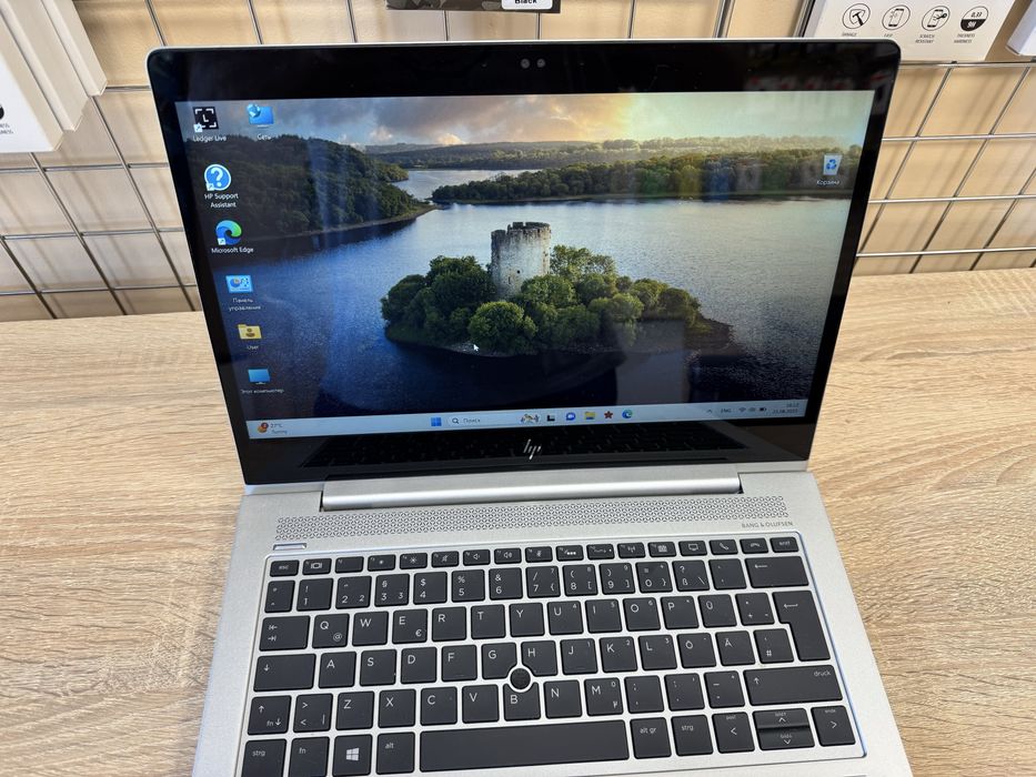 Лаптоп HP EliteBook 830 G5 - 13,3”, Touchscreen, i5, отличен