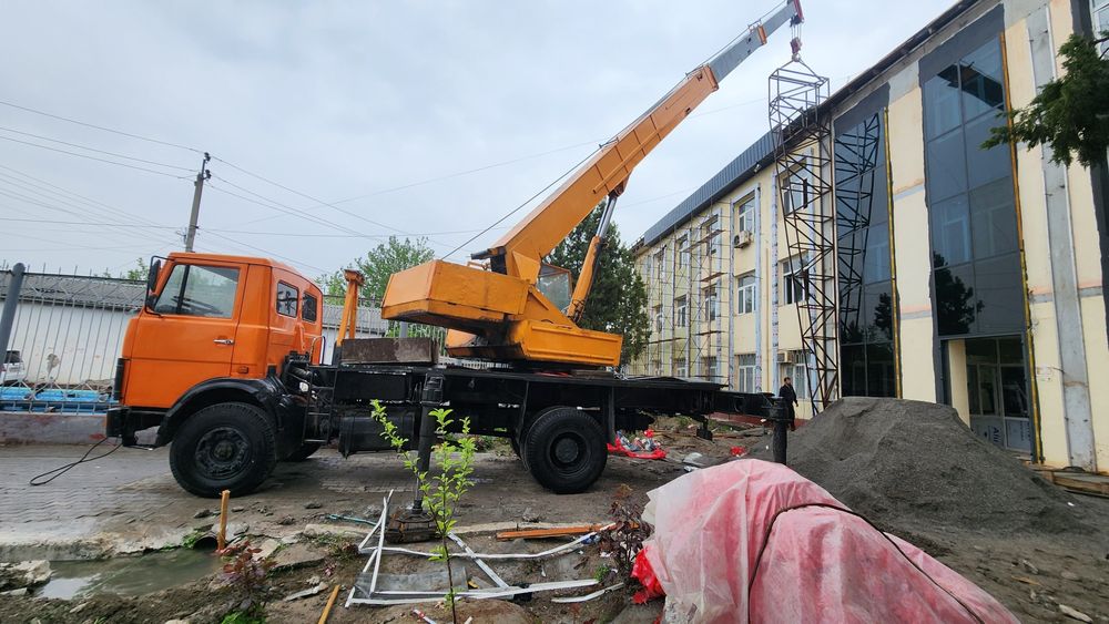 Avtokran  16t 21m super maz силач мкат 16