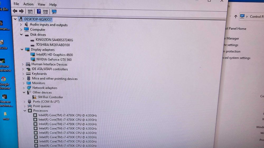 Unitate Desktop Intel I7 4790K, SSD, GTX