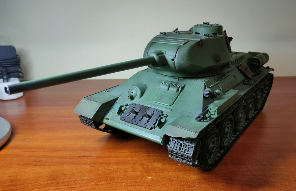 Радиоуправляемый танк Т-34-85