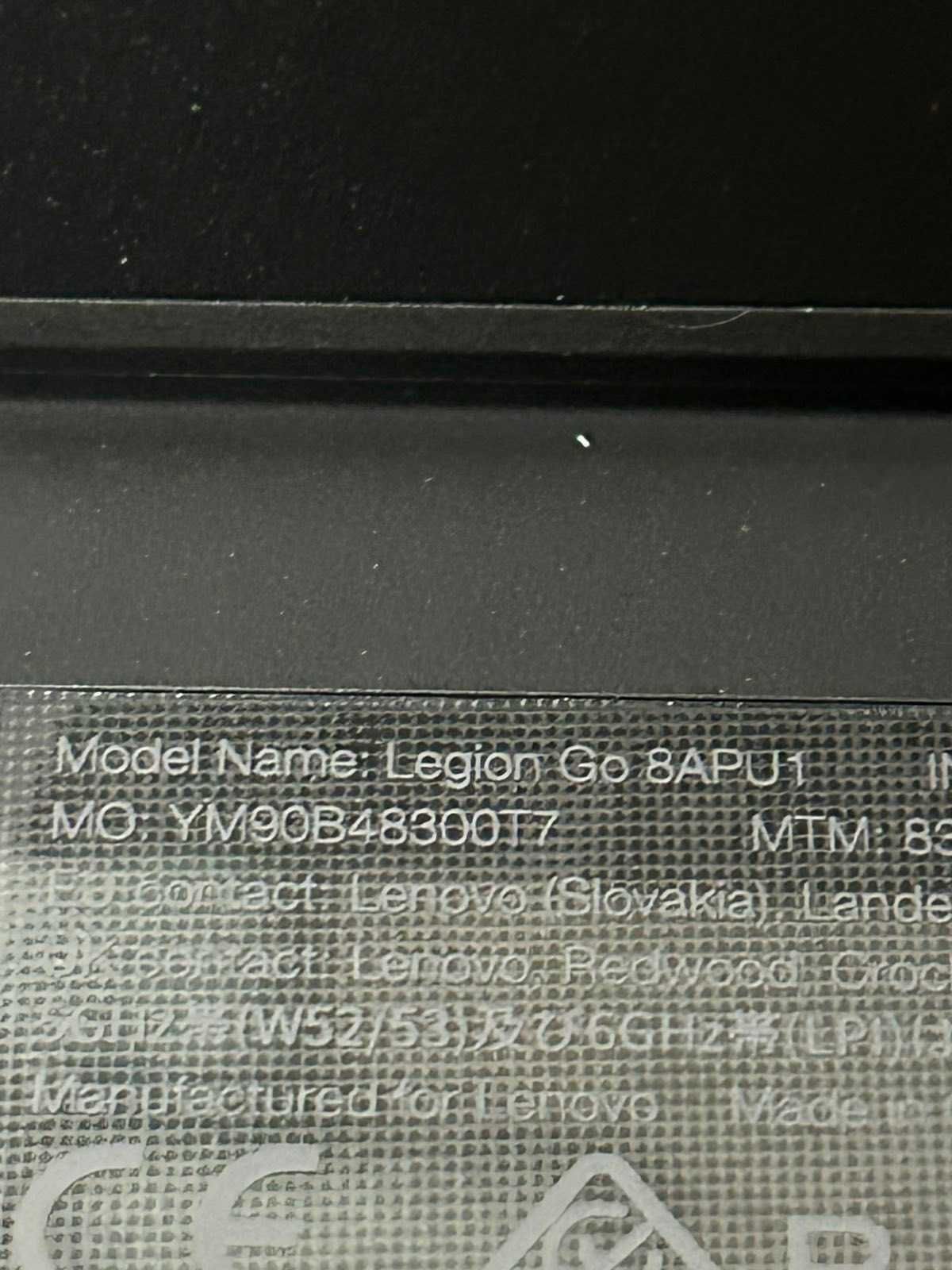 Преносима Конзола LENOVO LEGION GO 8APU1