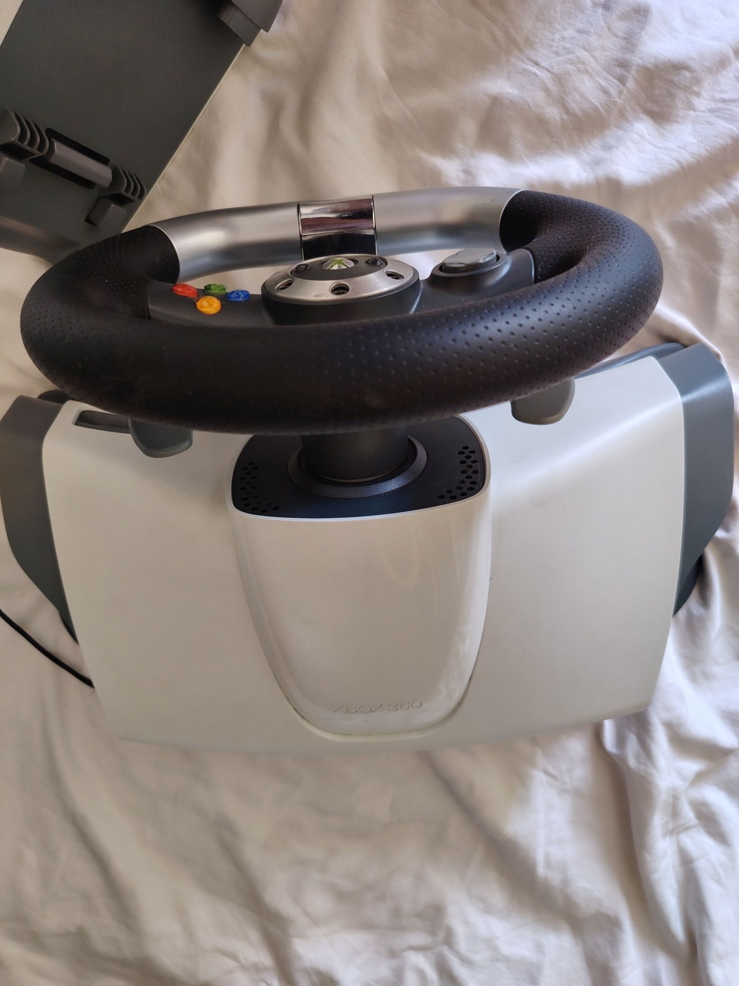 xbox 360 wireless racing кормило с педали
