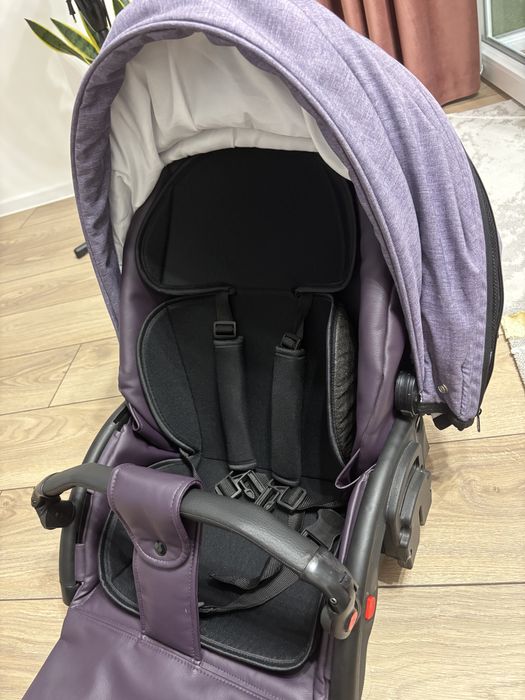 Krausman – Carucior 3 in 1 Prime Mirage Purple – Testat ADAC
