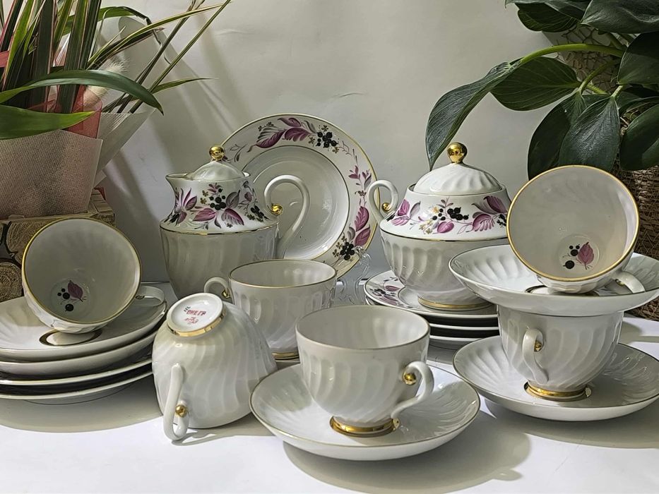 Руски порцелан ЛФЗ сервиз за кафе