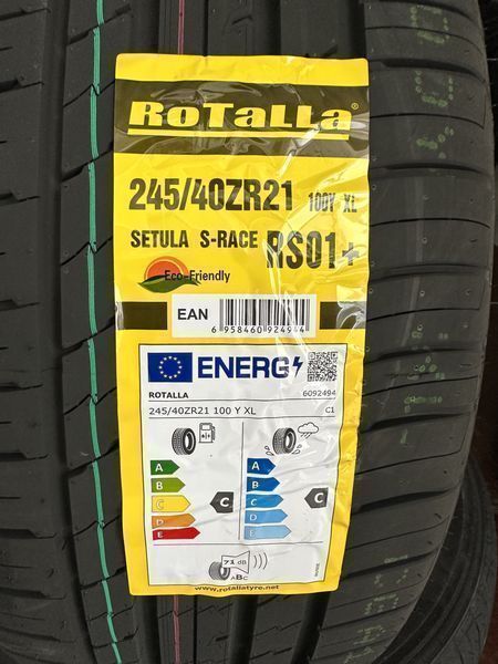 Нови летни гуми ROTALLA SETULA S-RACE 245/40R21 100Y XL НОВ DOT