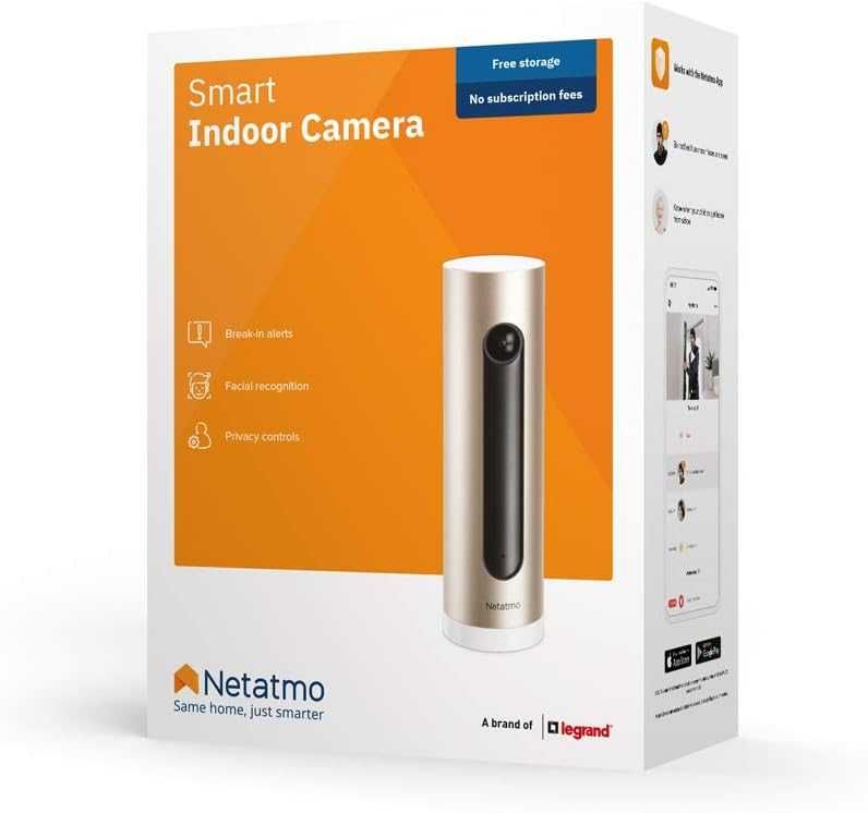 Camera smart supraveghere NETATMO, WI-FI, recunoastere faciala