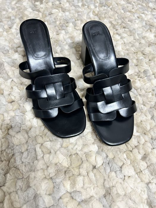 Papuci H&M, negri.