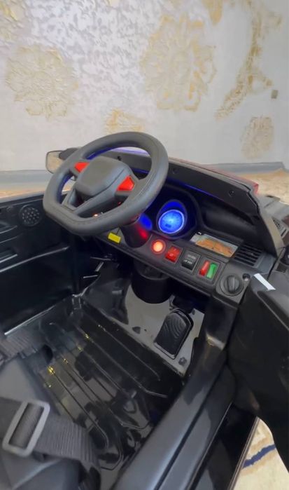 Детская машина новая электричка POLICE полный фулл от 1 года до 8 лет!