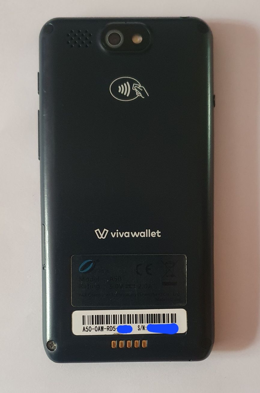 Terminal Pos Viva wallet Pax A50