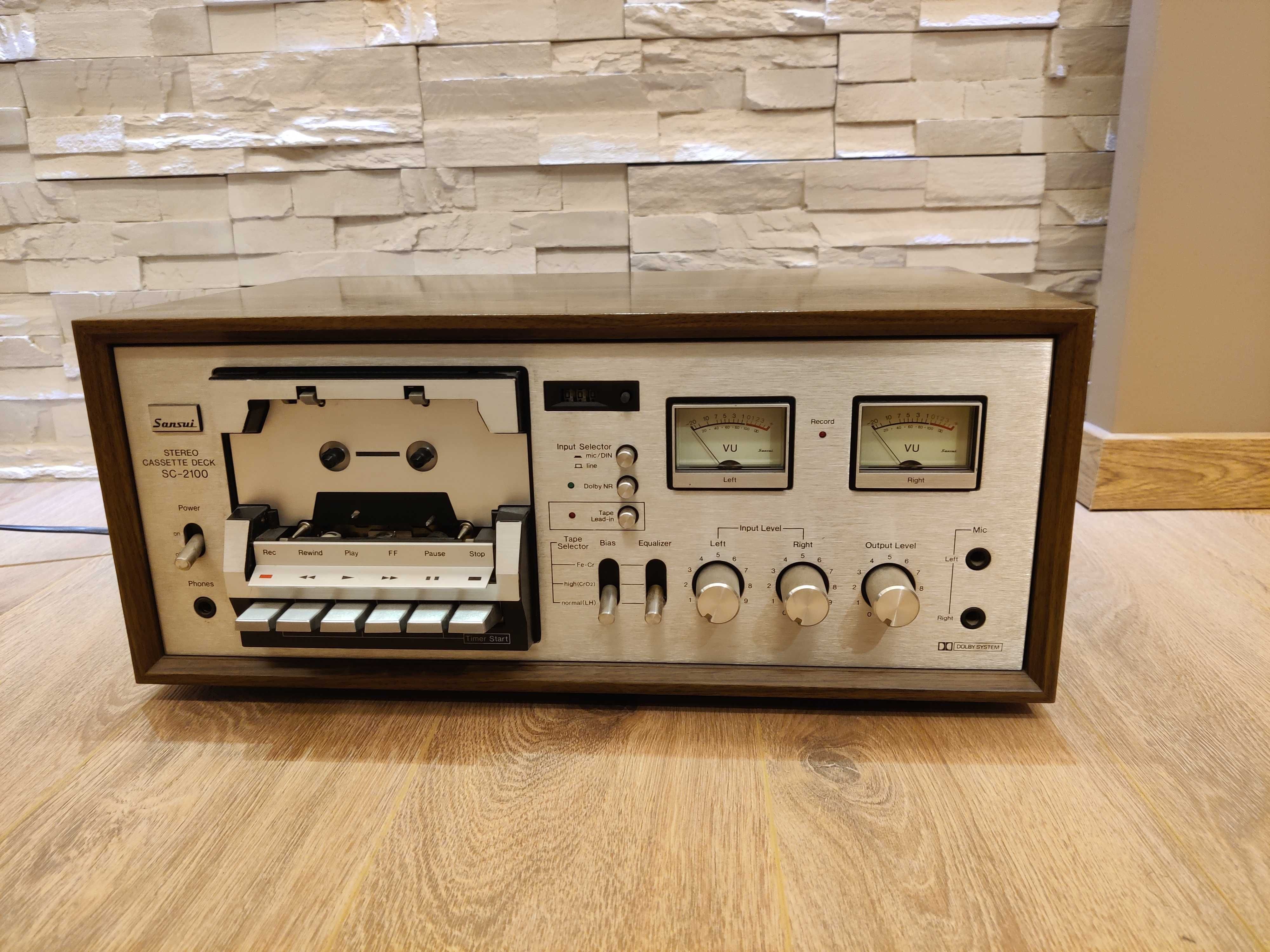 Sansui SC-2100 касетков дек