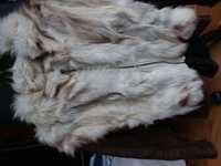 Продавам  дамско яке естествена кожа и кожа лисица