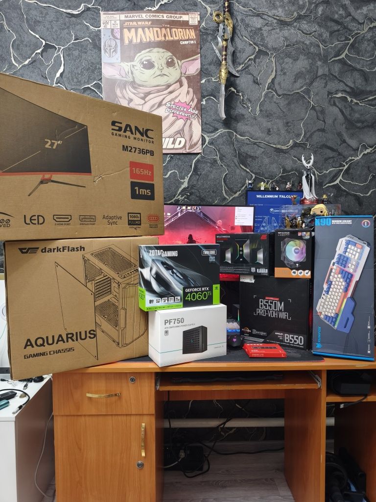 Игровой Сетап на Rtx4060Ti