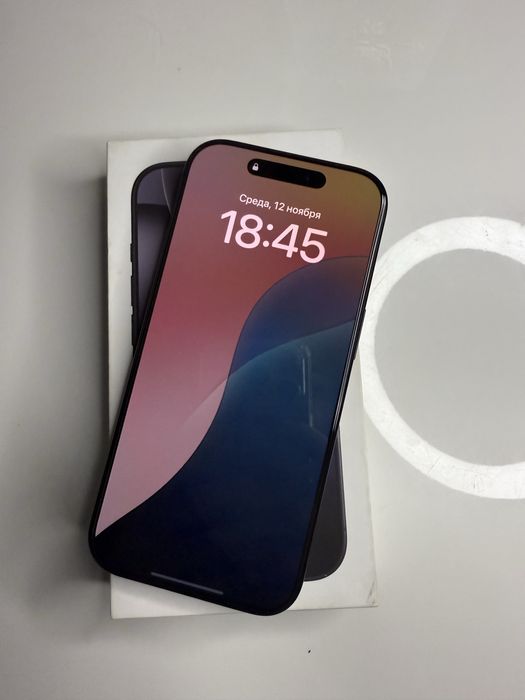iPhone 16 Pro 128 ГБ Black Titanium