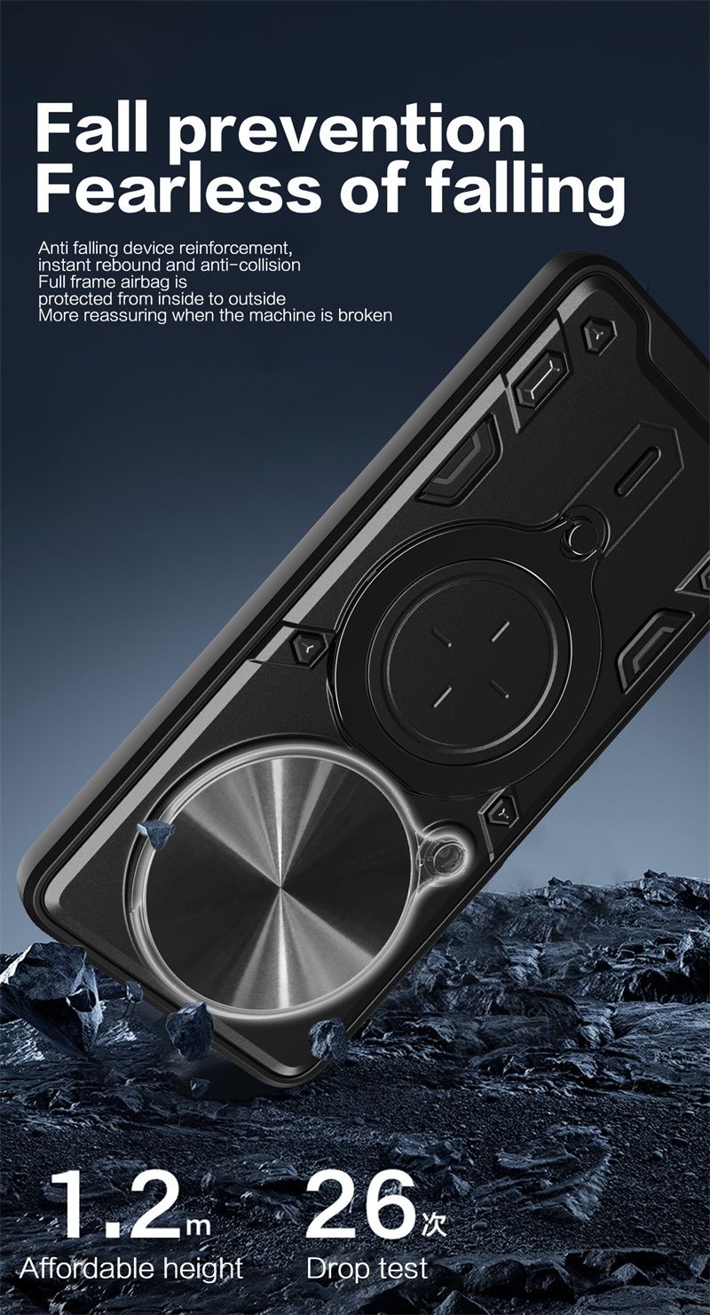 Realme 12 Pro+ / 12 Pro / GIANT RING Удароустойчив кейс