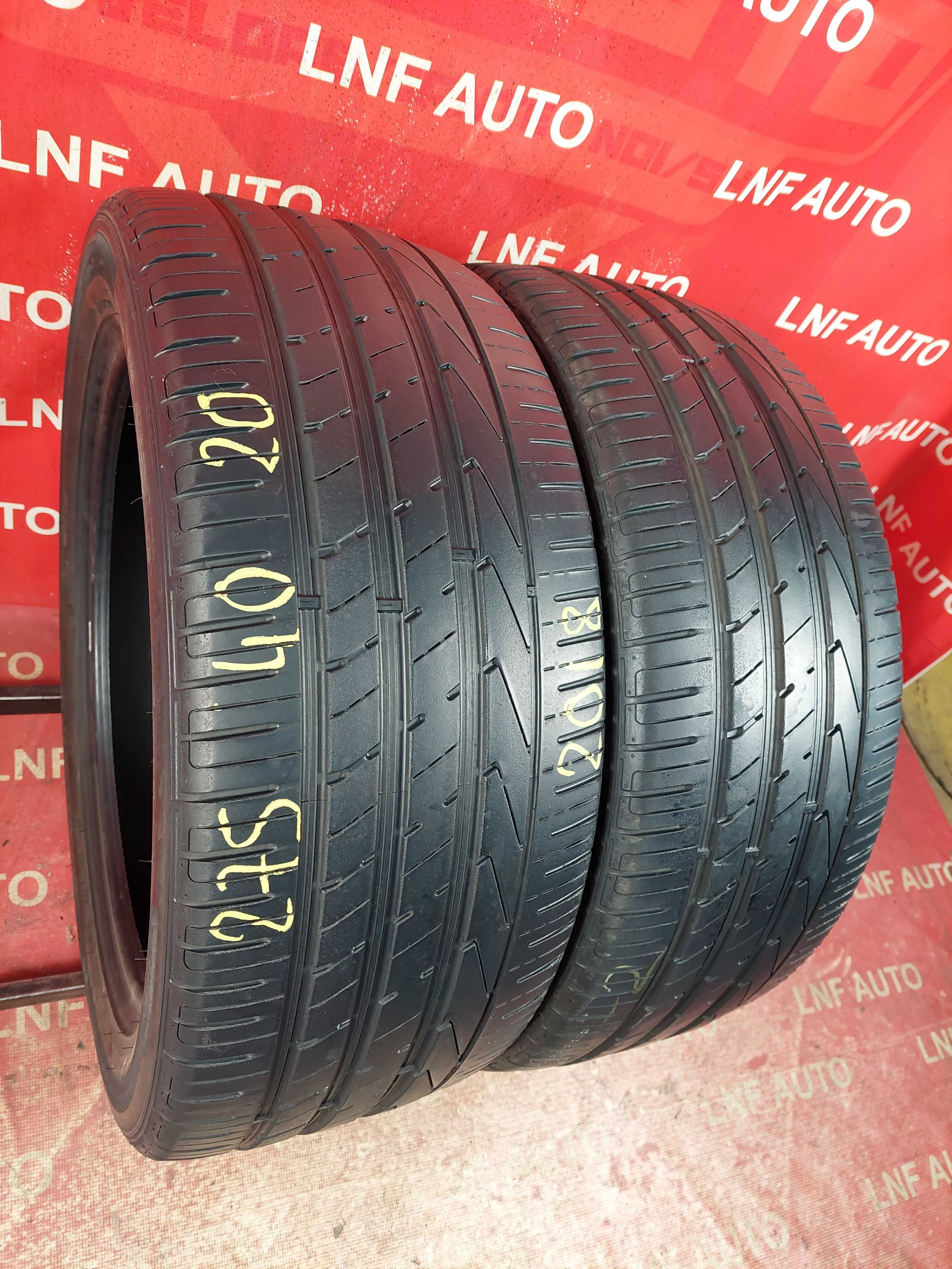 Anvelope de VARA - 275/40/20 - HANKOOK - 5.50 MM - DOT 2018 !