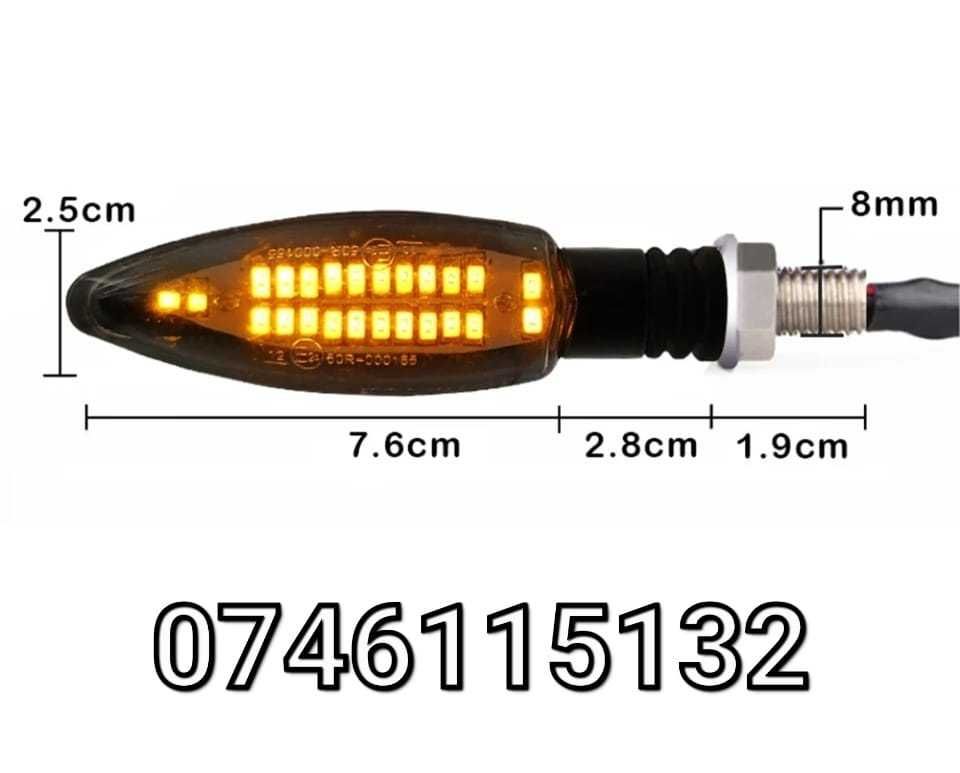 Semnalizari-Semnalizare Dinamica LED-Scuter Moto Atv Motocicleta-Y8