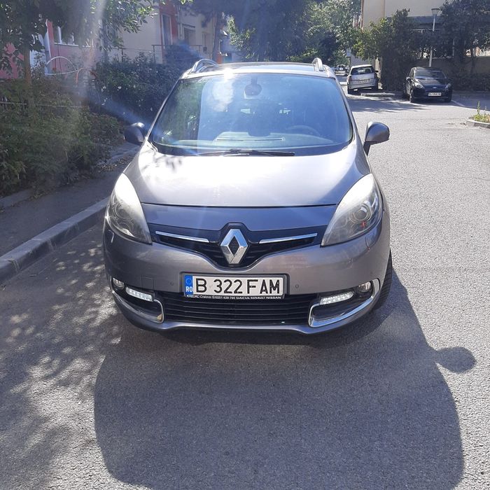 Vand Renault Grand Scenic3 7 locuri, 2014, 1.6dci cu toate optionalele