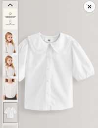 Белая блузка для девочек