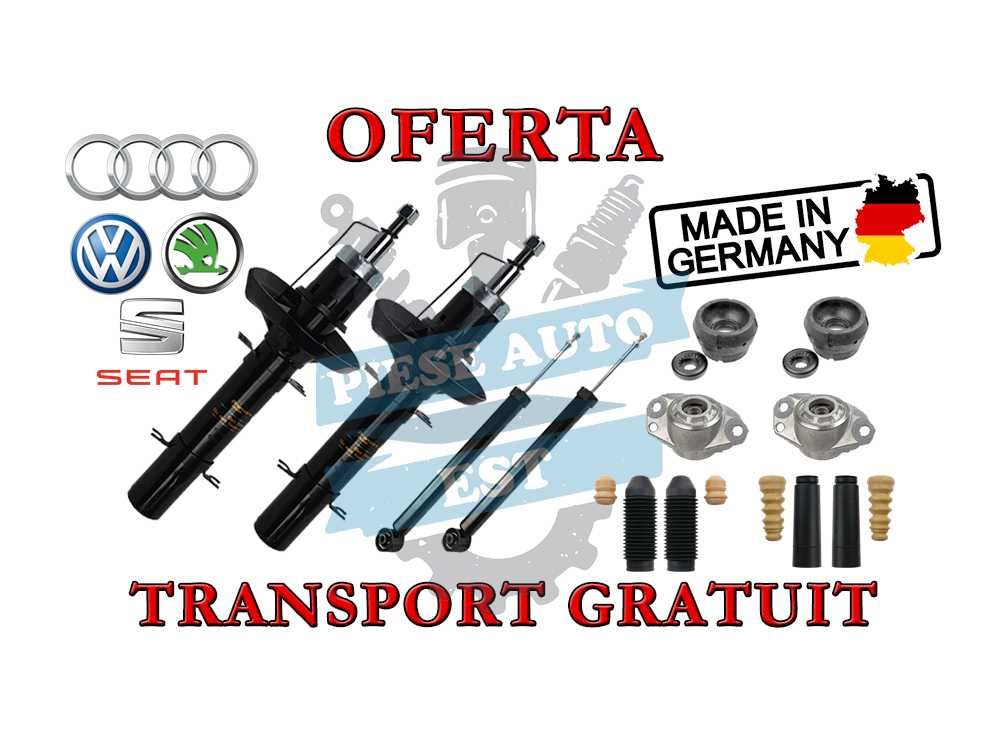 Set amortizoare + flanse + protectii VW Golf 4, Audi A3, Skoda Octavia