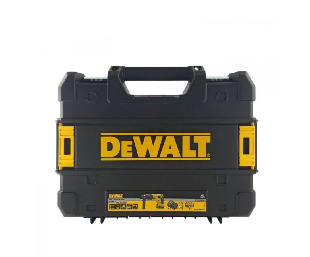 Акумулаторен Перфоратор DeWALT DCH133+4Ah+Зарядно +Куфар