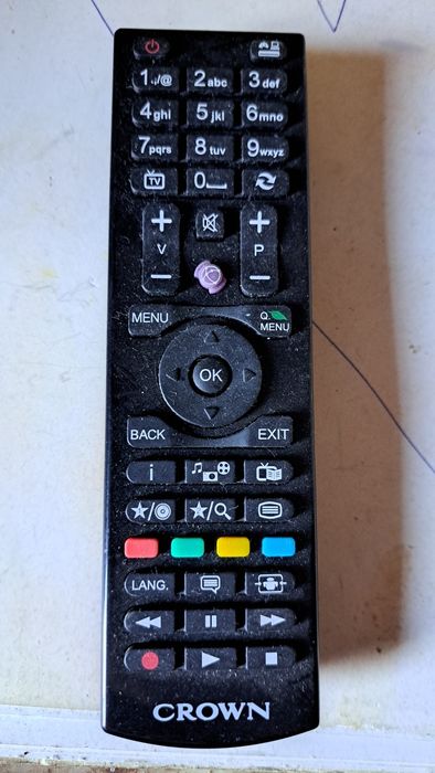 Телевизор Crown 32'' (модел 32291) – за части или ремонт