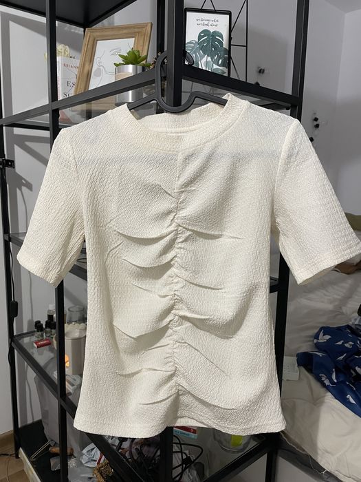 Tricou elegant ivory