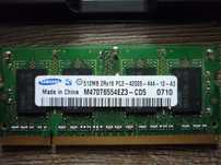 Продам модуль памяти SAMSUNG DDR2 для ноутбука 512Мб