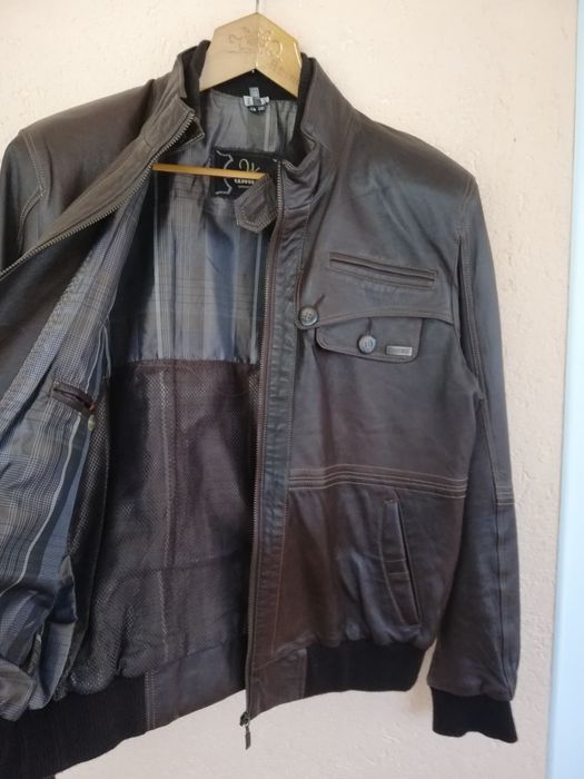 Geaca piele bărbati Wabco mărimea M
