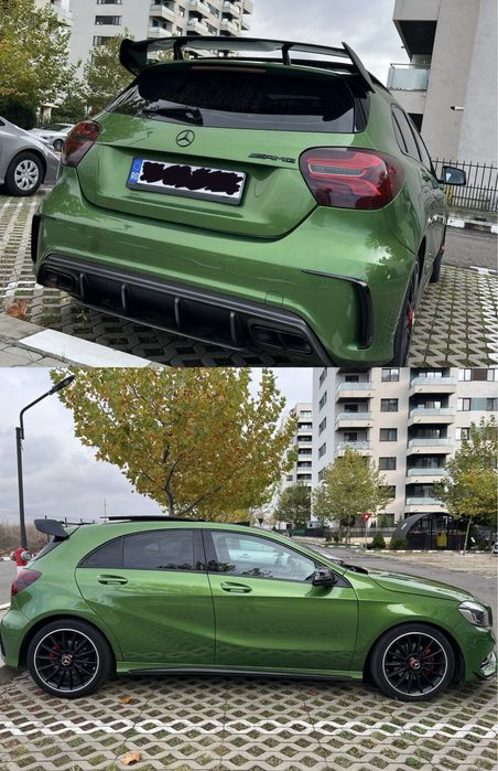 Mercedes-Benz A200/A class pachet AMG,83.000KM,An 2017,Volan carbon