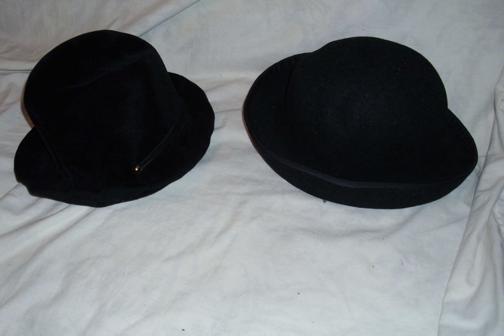 palarie fetru neagra