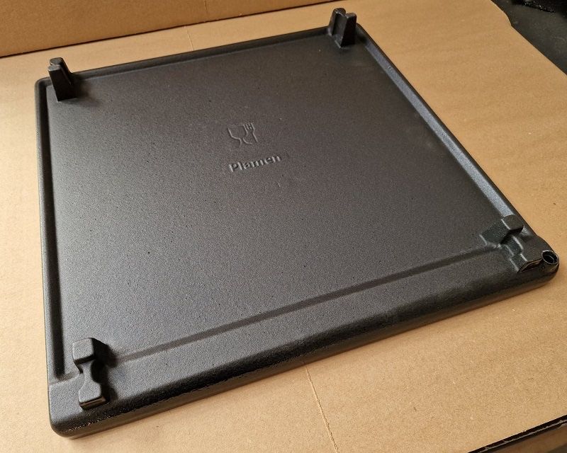 Plita grill din fonta emailata 42×40 cm