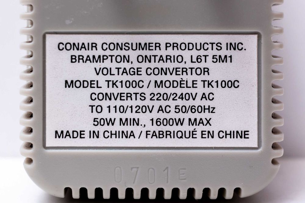 Conair Stowaway International Converter Kit