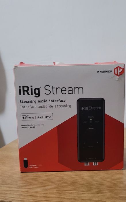 iRig Stream de vanzare