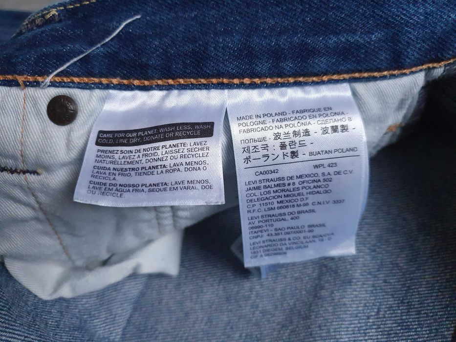 Blugi LEVI'S 501 - Marime W36 L30 (Talie 94 cm)