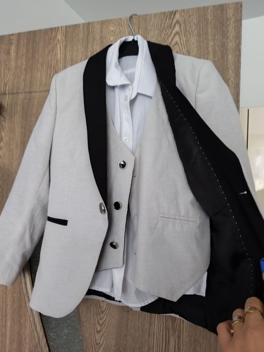 Sacou + vesta + camasa