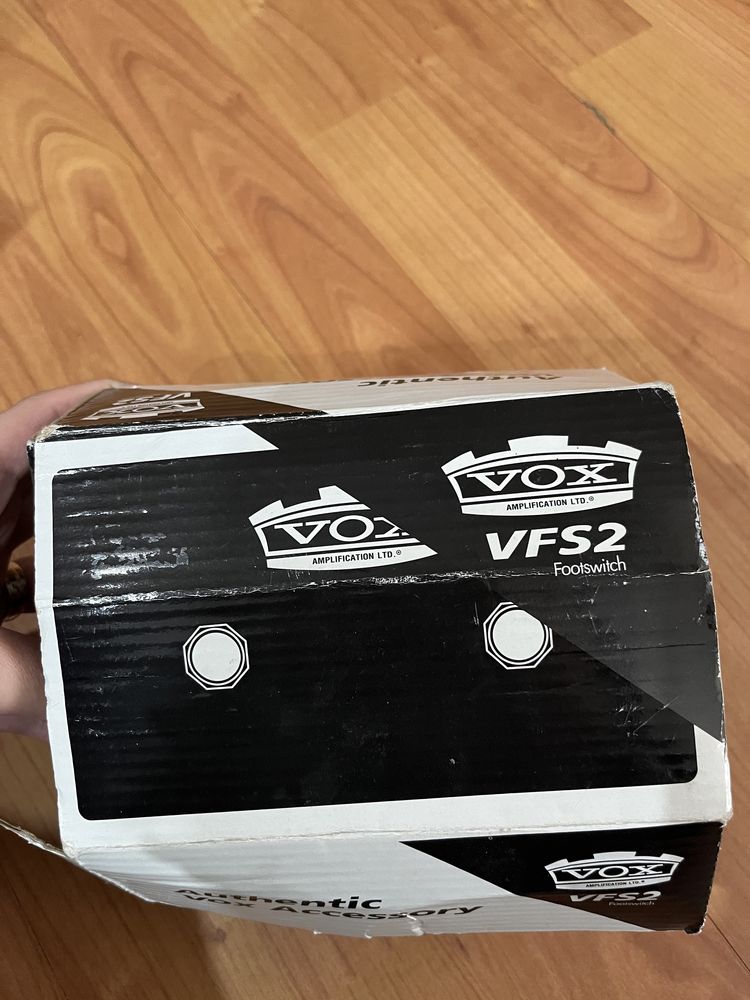 Comutator VOX - VFS2 Footswitch, negru nou