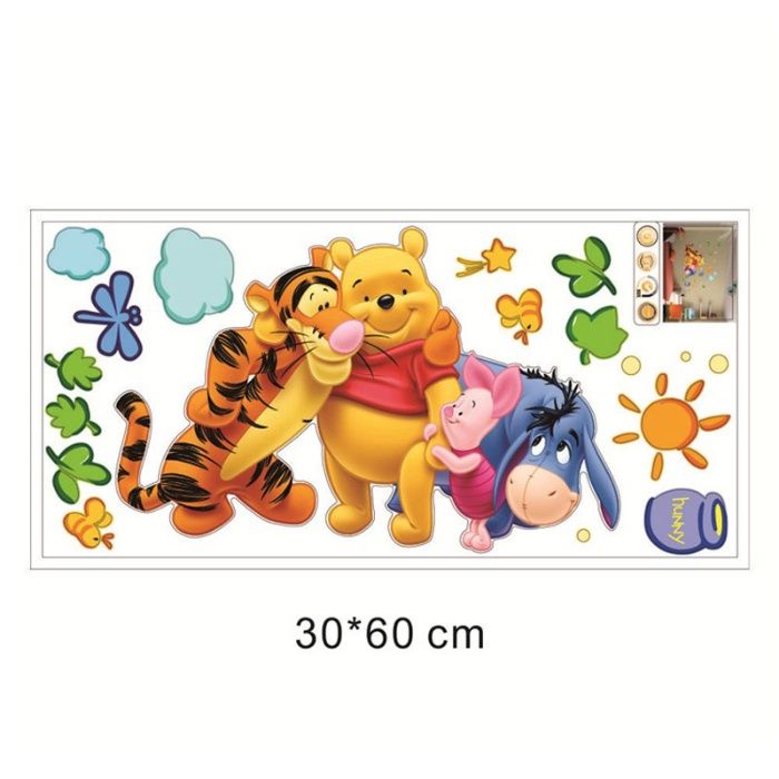 STICKER perete personaje Winnie the Pooh DESENE ANIMATE decorativ
