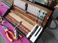 Reconditionez Claviatura/Pas Acordeon Weltmeister Supita/Cantora