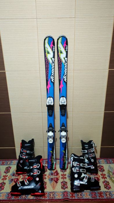 Schiuri Nordica Doberman 140cm -clapari ski