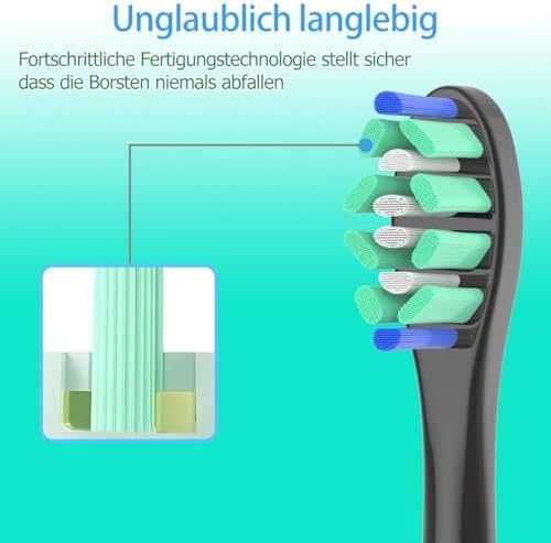 Нови 12 броя резервни четки за зъби Sonicare капачки W-образни влакна