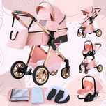 ‼️ NOU Carucior Bebe 3 in 1 Bebelus Landou Copii Pliabil Smart + CADOU