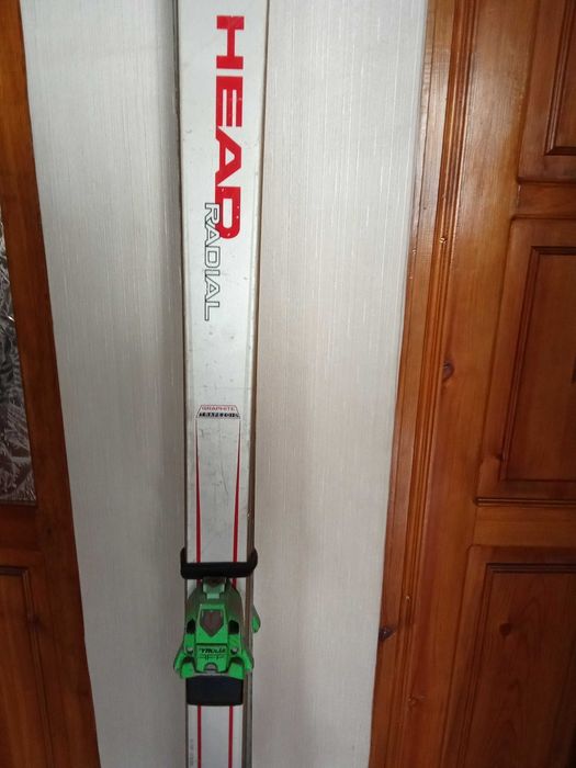 Лыжи head  длинные, ретро советского периода