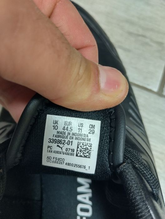 Puma uk10 44,5 обувки
