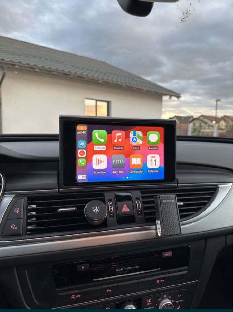 Apple Carplay / Android Auto Audi A6, A7 se poate face si la distanta