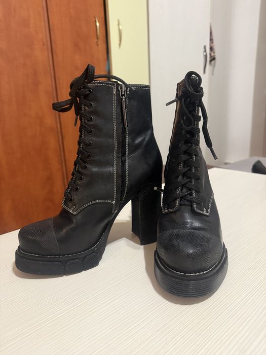 Botine zara piele